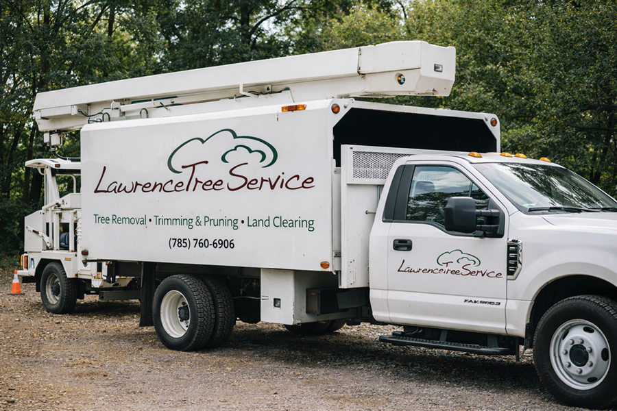 Lawrence Tree Service Truck